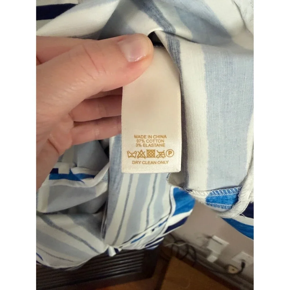 Kate Spade Mariella Blue Striped Dress Size 4